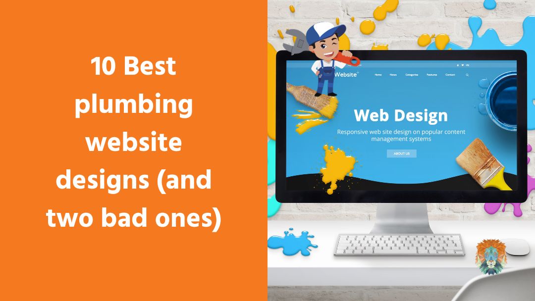 10 Best plumbing website designs (and two bad ones)