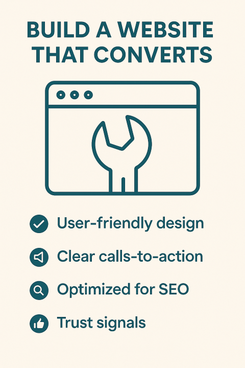 build a website that converts