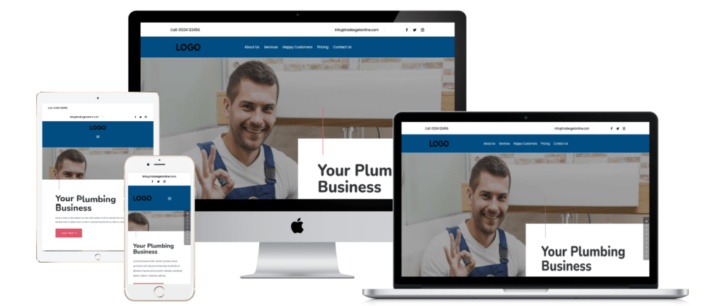 Responsive Plumbing Website
